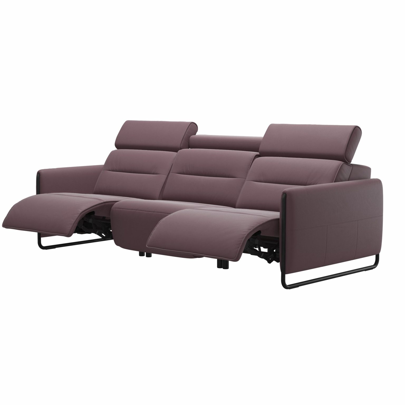 Stressless® Emily 3Seat Sofa Steel Furnitalia Contemporary Italian