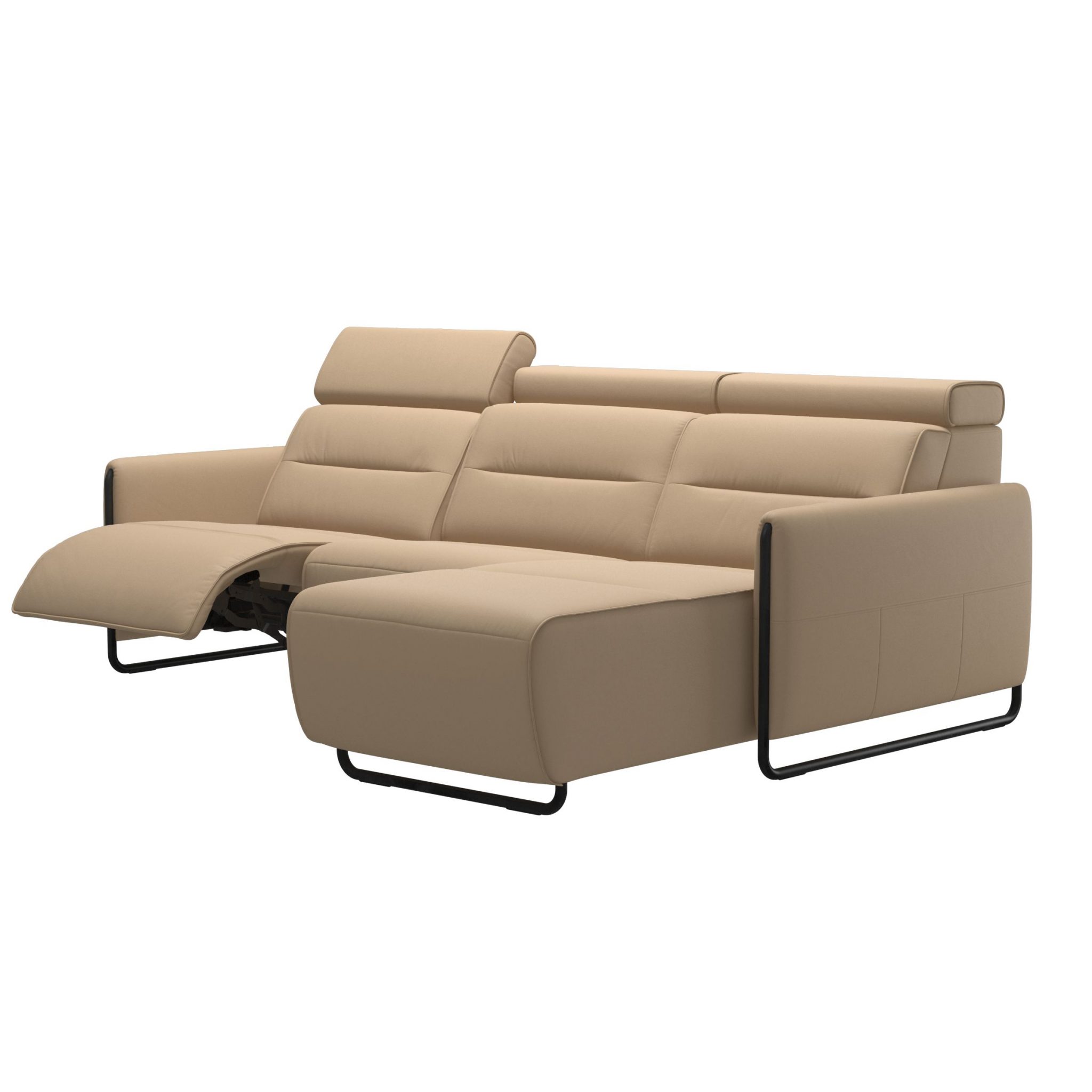 Stressless® Emily 2Seat and Long Seat Sofa Steel Furnitalia Contemporary Italian Furniture