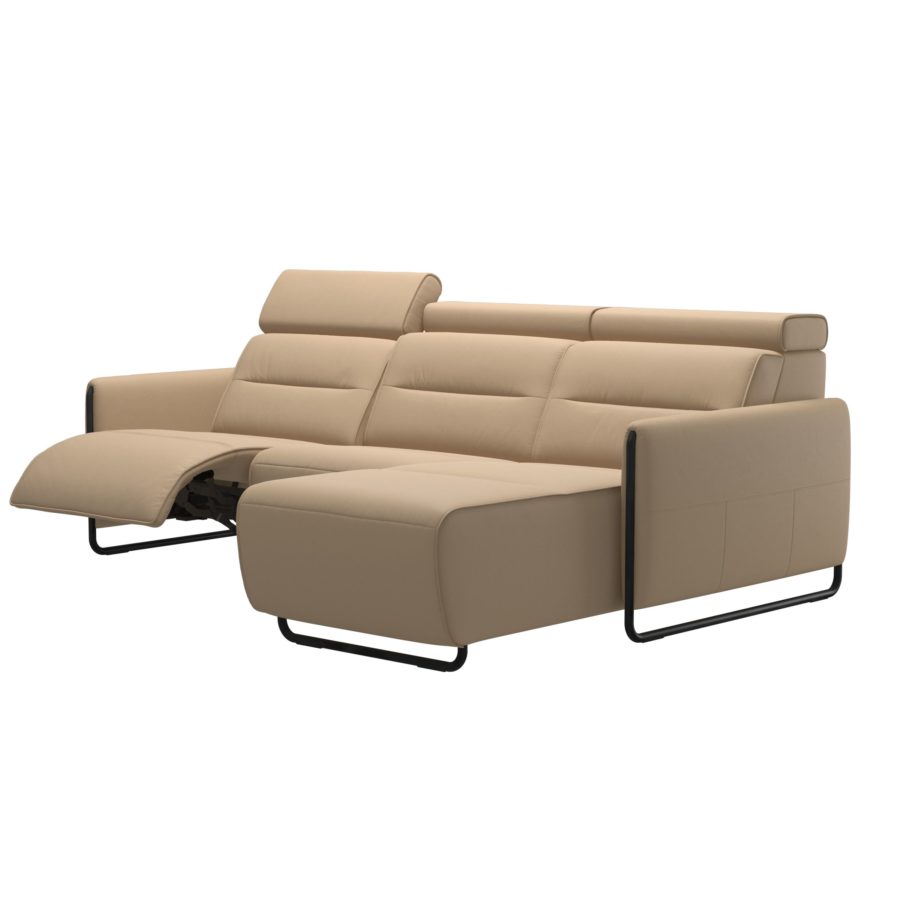Stressless® Emily 2-Seat and Long Seat Sofa Steel - Image 2
