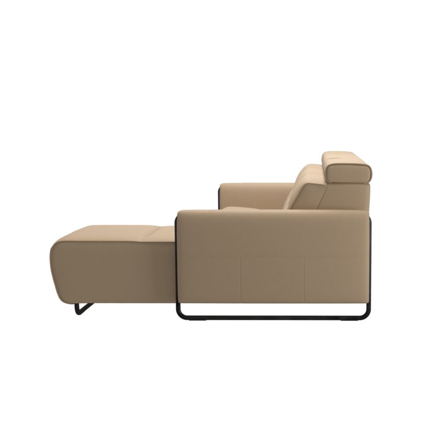 Stressless® Emily 2-Seat and Long Seat Sofa Steel - Image 3