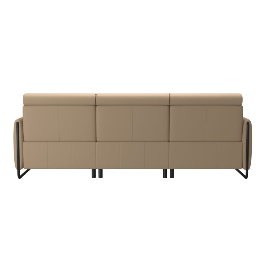 Stressless® Emily 2-Seat and Long Seat Sofa Steel - Image 4