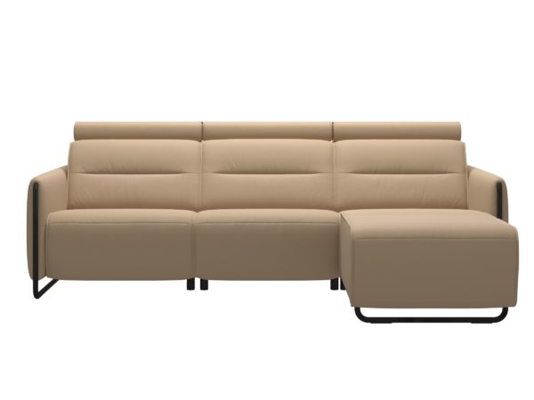 Stressless® Emily 2-Seat and Long Seat Sofa Steel