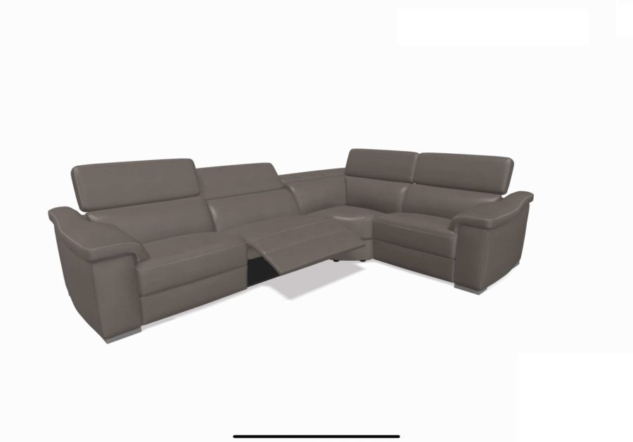Natuzzi Italia Brick Sectional - Image 4