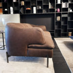 Natuzzi Italia 3041 Saturday sofa showroom side view