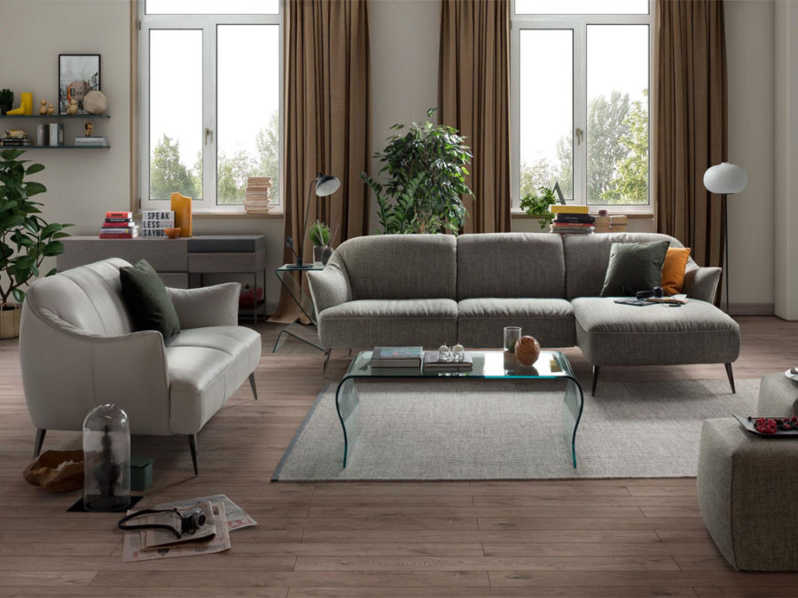 Natuzzi Editions C037 Estasi Long Sofa - Furnitalia | Contemporary ...