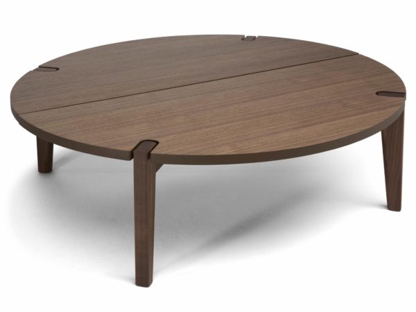 Natuzzi Editions Merlot Round Coffee Table