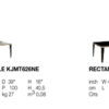 Alf Italia MONT NOIR Rectangular Coffee Table - Image 2