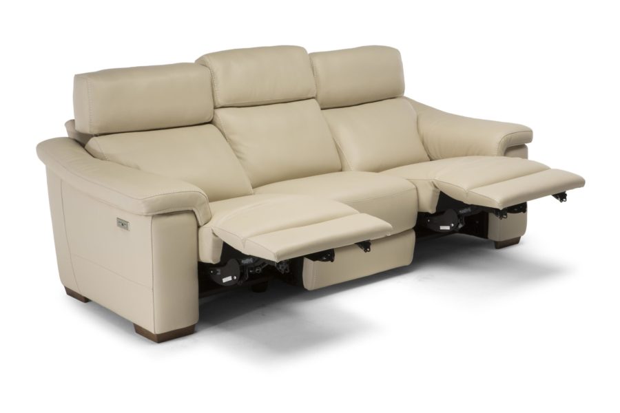natuzzi editions C115 Giulivo sofa with recliner mechanism