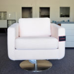 Spin Armchair by Palliser - Champaigne - front view