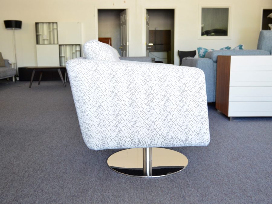 Pinnacle Spin Armchair Pewter - Image 3