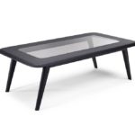 natuzzi editions chianti rectangular central table with glass top