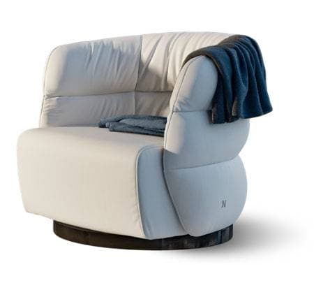 Natuzzi Italia 3102 Couture Armchair