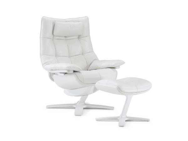 Natuzzi Re-Vive 600K Quilted King with Footrest
