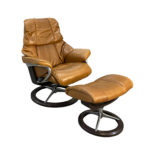 Stressless® Reno Signature Small Olive Brown