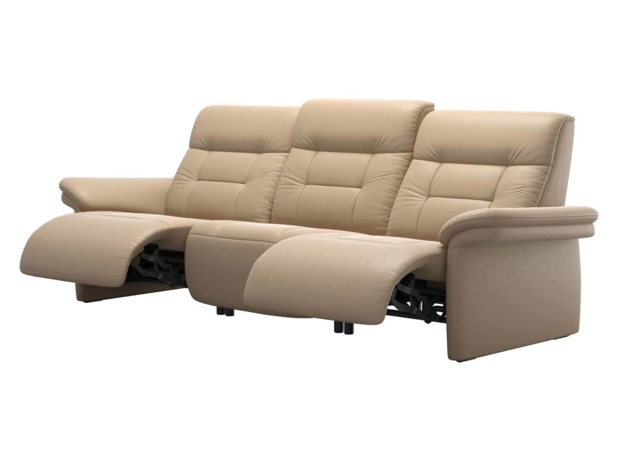Stressless Mary Sofa 3-seat with 2 recliners upholstered 2