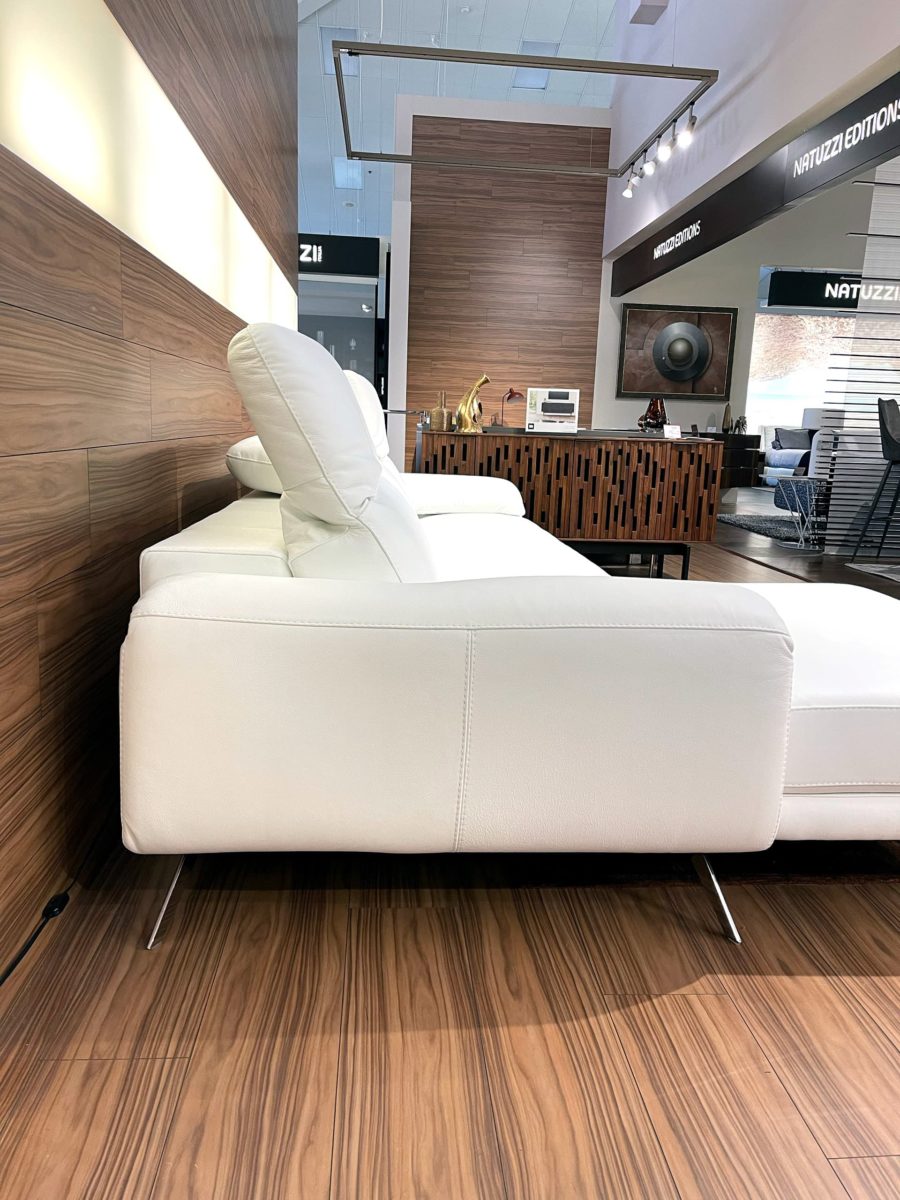 Estro Milano Papillon Sectional White - Image 6