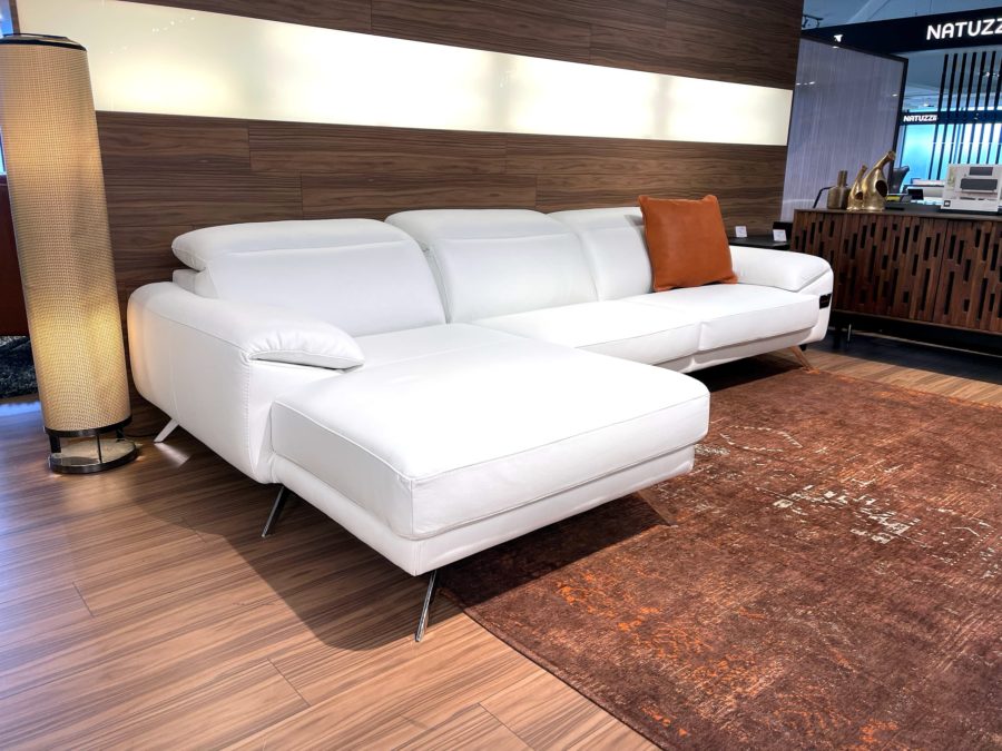 Estro Milano Papillon Sectional White - Image 2
