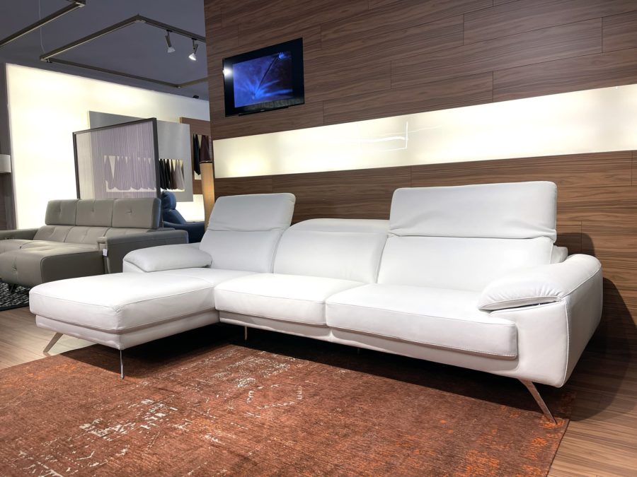 Estro Milano Papillon Sectional White - Image 3