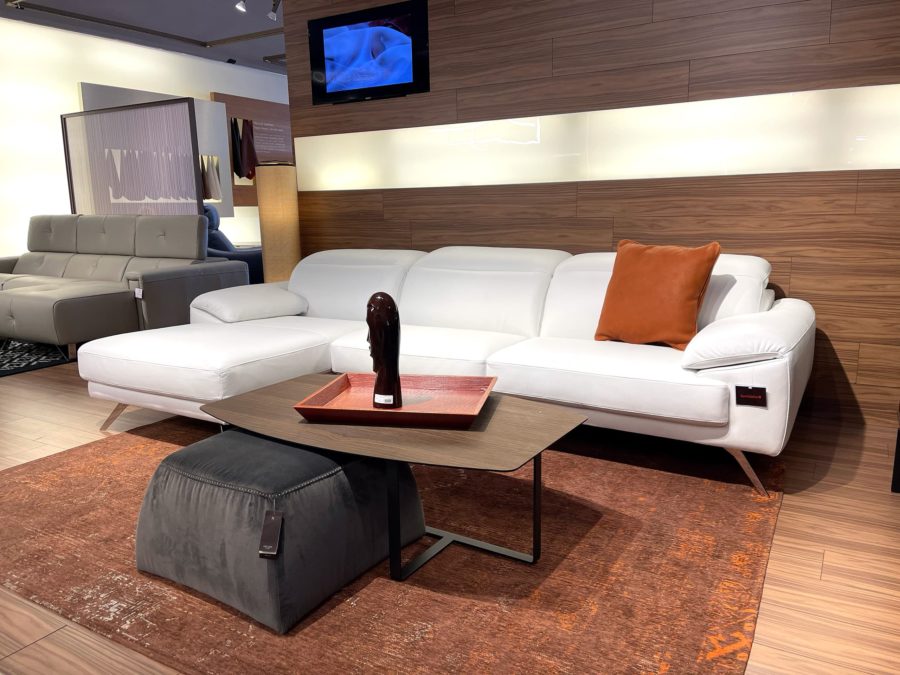 Estro Milano Papillon Sectional White - Image 4