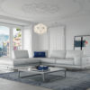 Estro Milano Spazio L Sectional Dash White