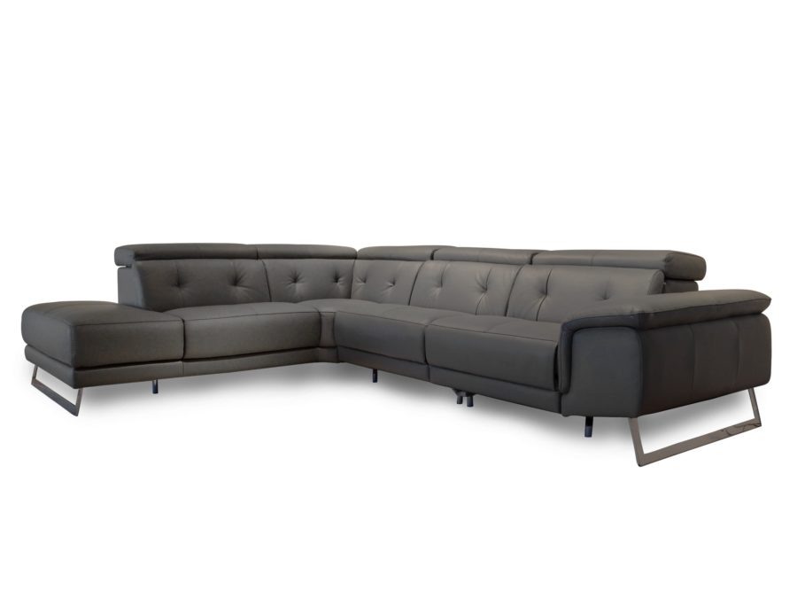 Estro Milano Arizona IS624 sectional dark grey