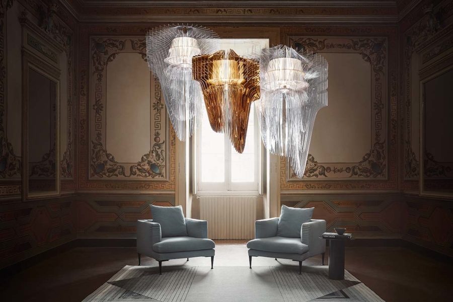 Slamp Aria M Chandelier Transparent - Image 2