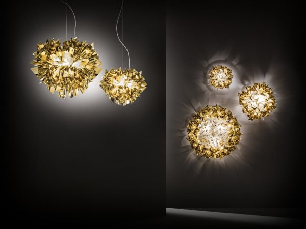 Slamp Veli Large Suspension Lamp Gold