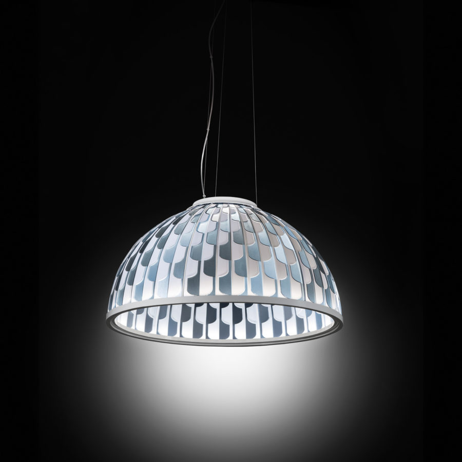 Slamp Dome Suspension Lamp Large Blue - Image 2