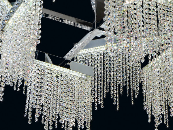 Eurofase Rossi 51'' Rectangular Chandelier