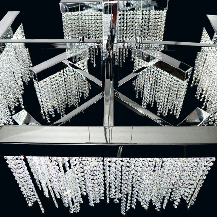 Eurofase Rossi 51'' Rectangular Chandelier - Image 4