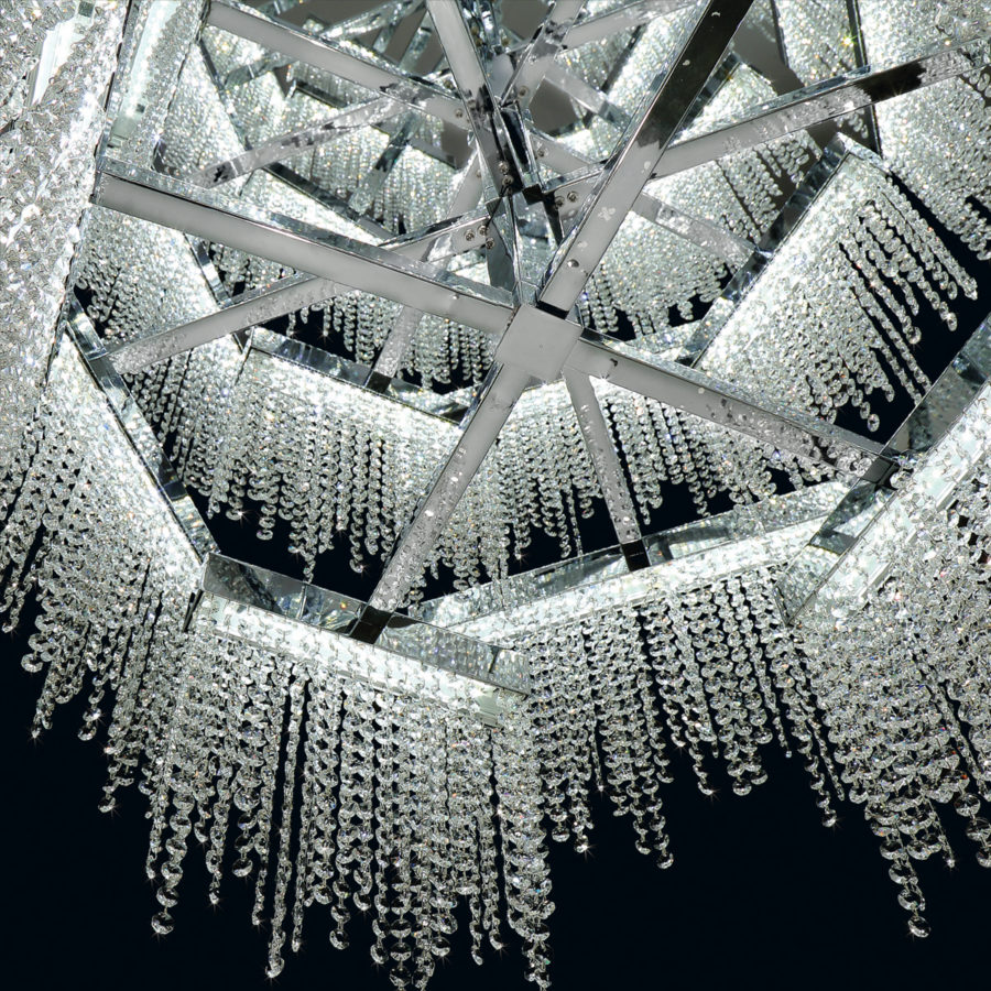 Eurofase Rossi 51'' Rectangular Chandelier - Image 5