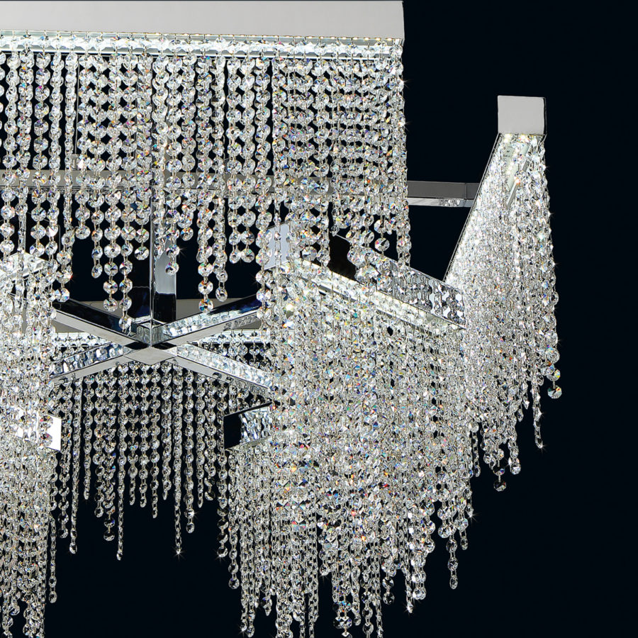 Eurofase Rossi 51'' Rectangular Chandelier - Image 7