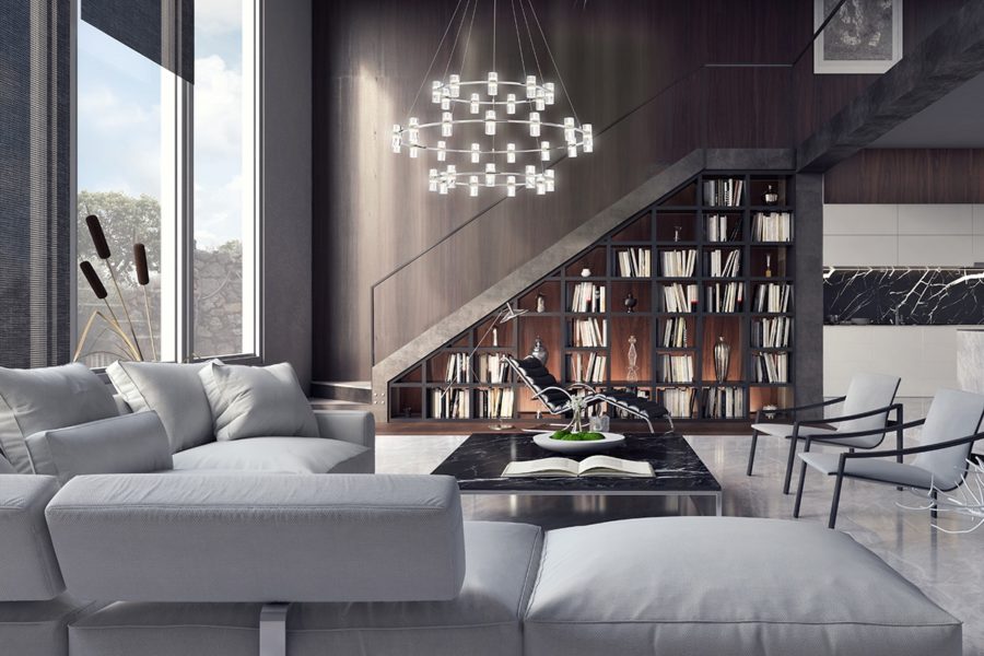 Eurofase Netto 42" Linear Chandelier - Image 2
