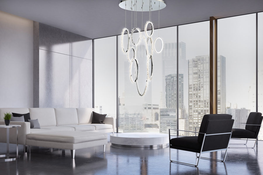 Eurofase Scopia 52'' Oval Chandelier - Image 4