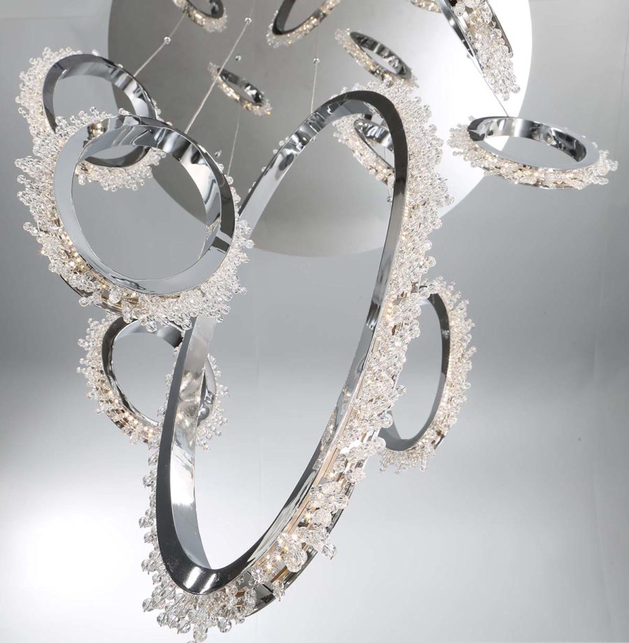 Eurofase Scopia 52'' Oval Chandelier - Image 8