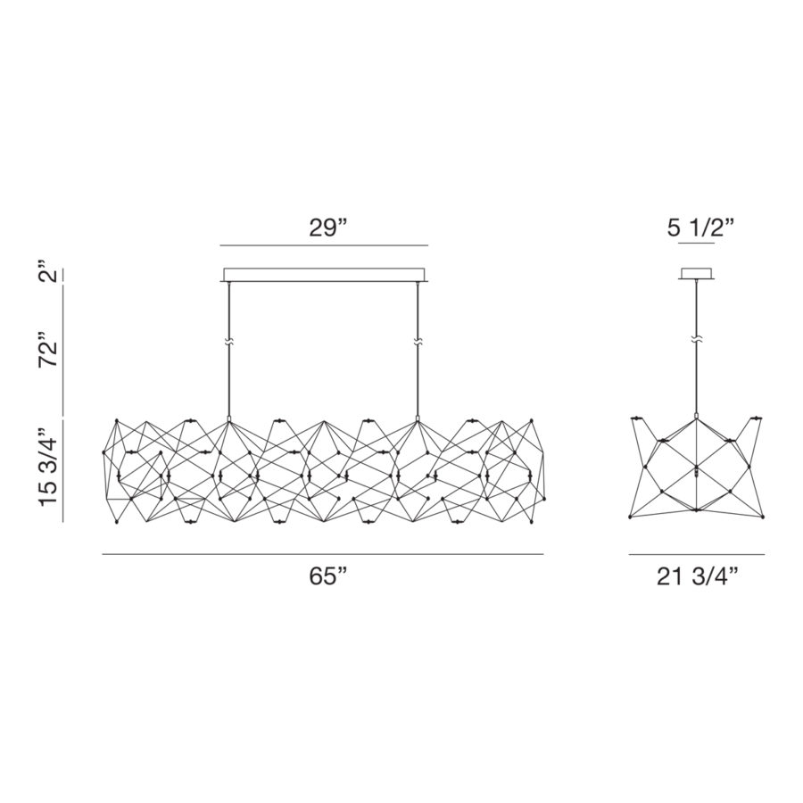 Eurofase Leonardelli Large Led Chandelier - Image 7