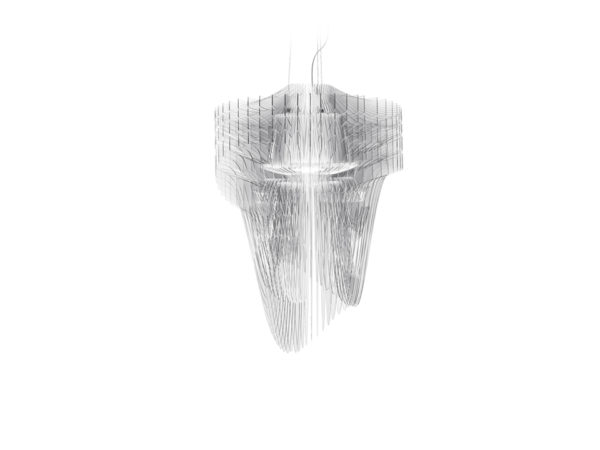 Slamp Aria M Chandelier Transparent