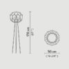 Slamp Flora Floor Lamp Copper - Image 11