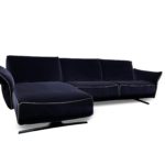 natuzzi italia milano sofa with chaise