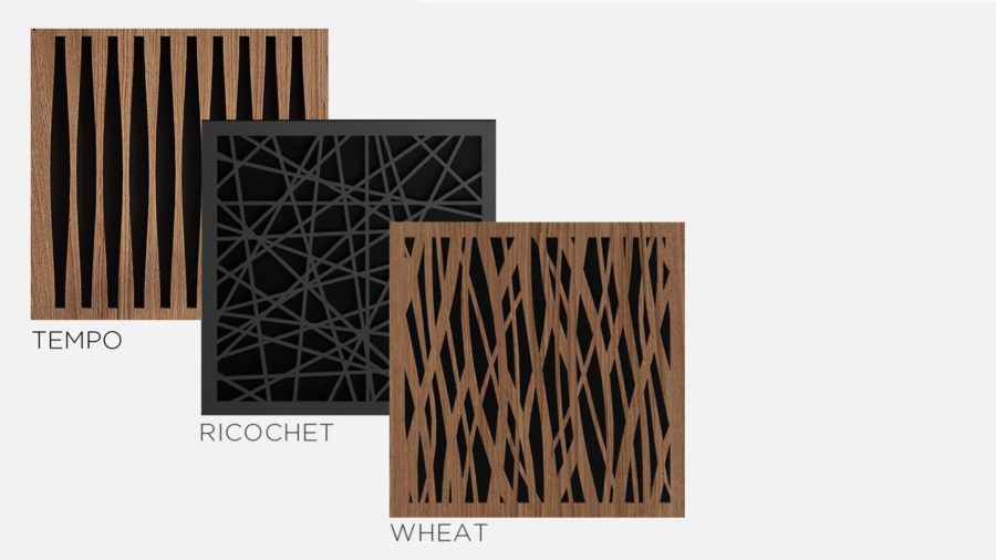 Elements Laser-Cut Door Patterns Collage