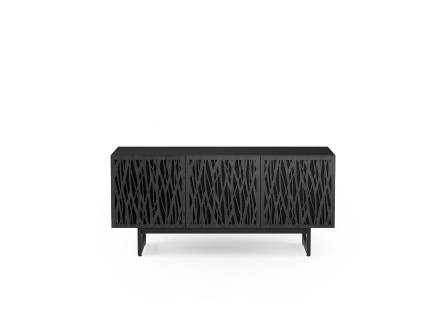 Elements 8777 Media Console Wheat Charcoal - front view