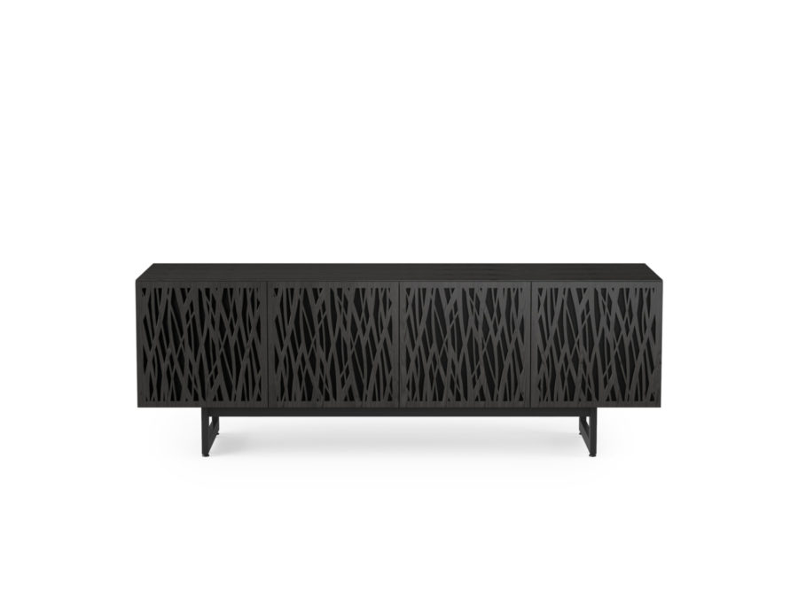 Elements 8779 Media Console Wheat Charcoal - front view