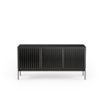 Elements Storage Console 8777 BDI Tempo Charcoal - front view