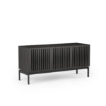 Elements Storage Console 8777 BDI Tempo Charcoal - side view