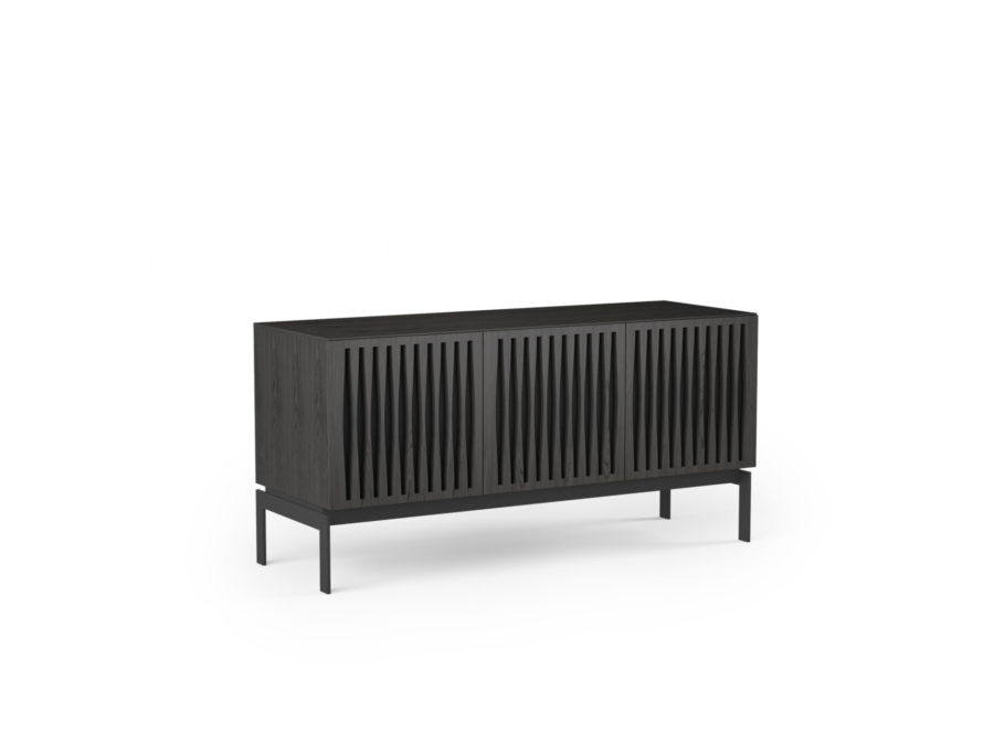 Elements Storage Console 8777 BDI Tempo Charcoal - side view