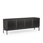 Elements 8779 Storage Console Tempo Charcoal - side view