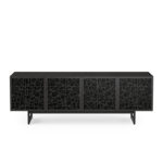 Elements 8779 Media Console Ricochet Charcoal - front view