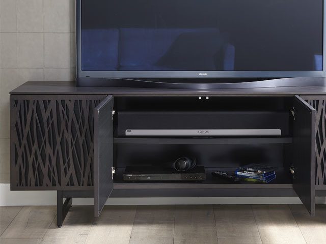 Elements 8779 Media Console Soundbar Wheat Charcoal