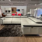 estro milano taylor IS531 sectional showroom side view