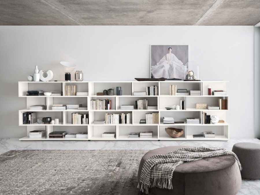 Alf Italia Artemide Bookcase - wall module system